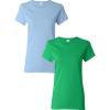 Gildan Hammer Adult T-Shirt, 2-Pack, Style GH000(Lightblue-irishgreen)