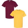 Gildan Hammer Adult T-Shirt, 2-Pack, Style GH000(Maroon-daisy)