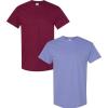 Gildan Hammer Adult T-Shirt, 2-Pack, Style GH000(Maroon-violet)