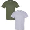 Gildan Hammer Adult T-Shirt, 2-Pack, Style GH000(Military-sport Grey)
