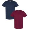 Gildan Hammer Adult T-Shirt, 2-Pack, Style GH000(Navy-maroon)