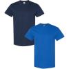 Gildan Hammer Adult T-Shirt, 2-Pack, Style GH000(Navy-royal)