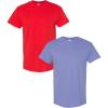 Gildan Hammer Adult T-Shirt, 2-Pack, Style GH000(Red  Violet)