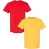 Gildan Hammer Adult T-Shirt, 2-Pack, Style GH000(Red-daisy)