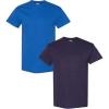 Gildan Hammer Adult T-Shirt, 2-Pack, Style GH000(Royal-blackberry)