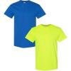 Gildan Hammer Adult T-Shirt, 2-Pack, Style GH000(Royal-safety Green)