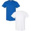 Gildan Hammer Adult T-Shirt, 2-Pack, Style GH000(Royal-white)