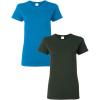 Gildan Hammer Adult T-Shirt, 2-Pack, Style GH000(Sapphire/Forest Green)
