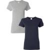Gildan Hammer Adult T-Shirt, 2-Pack, Style GH000(Sport Grey/Navy)