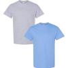 Gildan Hammer Adult T-Shirt, 2-Pack, Style GH000(Sport Grey-carolina)