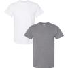 Gildan Hammer Adult T-Shirt, 2-Pack, Style GH000(White-graphite)