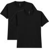 Gildan Unisex-Child Gildan Youth Heavy Cotton T-Shirt, Style G5000b, 2-Pack(Black)