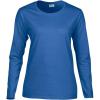 Gildan Women’s Heavy Cotton Long Sleeve T-Shirt, 2-Pack(Royal)