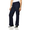 Gildan Women’s Open Bottom Sweatpants(Navy)