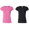 Gildan Womens Softstyle Cotton T-Shirt, Style G64000l, Multipack(Black)
