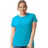 Gildan Womens Softstyle Cotton T-Shirt, Style G64000l, Multipack(Carribean Blue (2-pack))