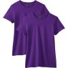 Gildan Womens Softstyle Cotton T-Shirt, Style G64000l, Multipack(Purple (2-pack))