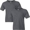 Gildan Youth DryBlend T-Shirt, Style G8000B, 2-Pack(Dark Heather)