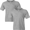 Gildan Youth DryBlend T-Shirt, Style G8000B, 2-Pack(Sport Grey)