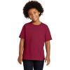 Gildan Youth Heavy Cotton T-Shirt, Style G5000B, 2-Pack(Cardinal Red)