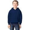 Gildan Youth Hoodie Sweatshirt, Style G18500B(Navy)