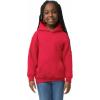 Gildan Youth Hoodie Sweatshirt, Style G18500B(Red)