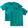 Gildan Youth Ultra Cotton T-Shirt, Style G2000B, Multipack(Jade Dome (2-pack))