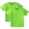 Gildan Youth Ultra Cotton T-Shirt, Style G2000B, Multipack(Lime (2-pack))