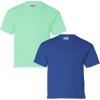 Gildan Youth Ultra Cotton T-Shirt, Style G2000B, Multipack(Mint-royal)