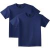 Gildan Youth Ultra Cotton T-Shirt, Style G2000B, Multipack(Navy (2-pack))