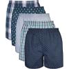 Gildan mens Underwear Boxers, Multipack(Assorted Navy (5-pack))