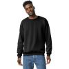 Gildan unisex-adult Fleece Crewneck Sweatshirt, Style G18000, Multipack(Black (1-pack))