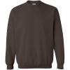Gildan unisex-adult Fleece Crewneck Sweatshirt, Style G18000, Multipack(Chocolate)