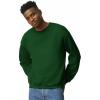 Gildan unisex-adult Fleece Crewneck Sweatshirt, Style G18000, Multipack(Forest Green (36-pack))