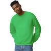 Gildan unisex-adult Fleece Crewneck Sweatshirt, Style G18000, Multipack(Irish Green (1-pack))