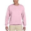 Gildan unisex-adult Fleece Crewneck Sweatshirt, Style G18000, Multipack(Light Pink (1-pack))