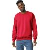 Gildan unisex-adult Fleece Crewneck Sweatshirt, Style G18000, Multipack(Red (1-pack))