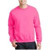 Gildan unisex-adult Fleece Crewneck Sweatshirt, Style G18000, Multipack(Safety Pink (1-pack))