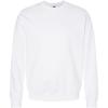 Gildan unisex-adult Fleece Crewneck Sweatshirt, Style G18000, Multipack(White)