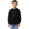 Gildan unisex-child Fleece Crewneck Sweatshirt, Style G18000b(Black)