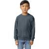 Gildan unisex-child Fleece Crewneck Sweatshirt, Style G18000b(Dark Heather)