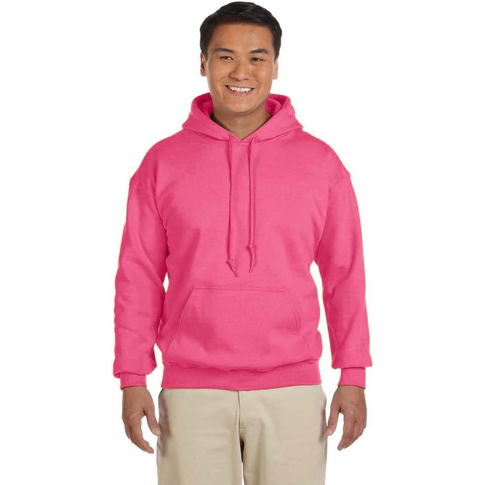 imageGildan Adult Fleece Hoodie Sweatshirt Style G18500 MultipackOrange