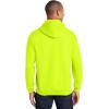 Gildan Adult Fleece Hoodie Sweatshirt, Style G18500, Multipack(Safety Green)
