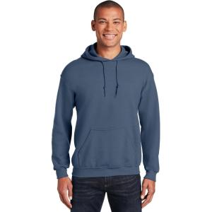 Gildan Adult Fleece Hoodie Sweatshirt, Style G18500, Multipack(Indigo Blue)