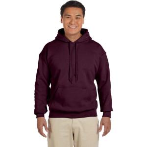 Gildan Adult Fleece Hoodie Sweatshirt, Style G18500, Multipack(Maroon)