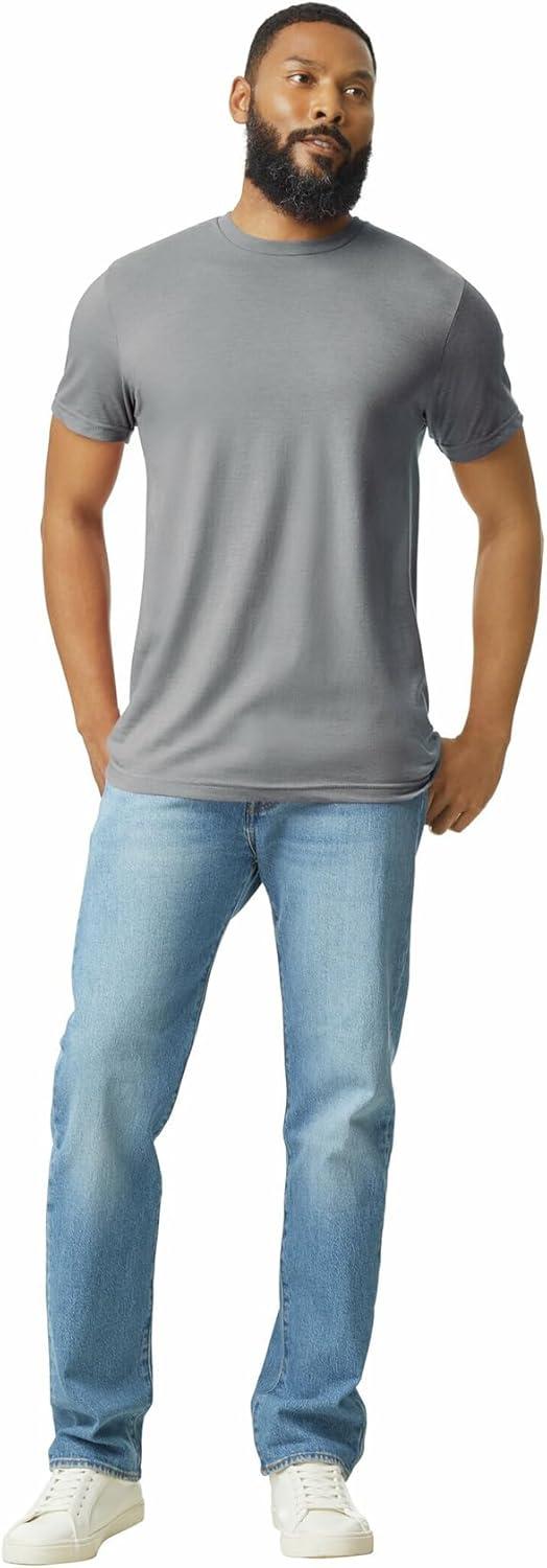 imageGildan UnisexAdult Softstyle CVC Short Sleeve TShirt Style G67000 MultipackWhite 4pack