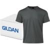 Gildan Unisex-Adult Softstyle CVC Short Sleeve T-Shirt, Style G67000, Multipack(Gunmetal (36-pack))
