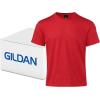 Gildan Unisex-Adult Softstyle CVC Short Sleeve T-Shirt, Style G67000, Multipack(Red Mist (36-pack))