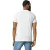 Gildan Unisex-Adult Softstyle CVC Short Sleeve T-Shirt, Style G67000, Multipack(White (4-pack))