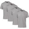 Gildan Unisex-Adult Softstyle CVC Short Sleeve T-Shirt, Style G67000, Multipack(Cement (4-pack))